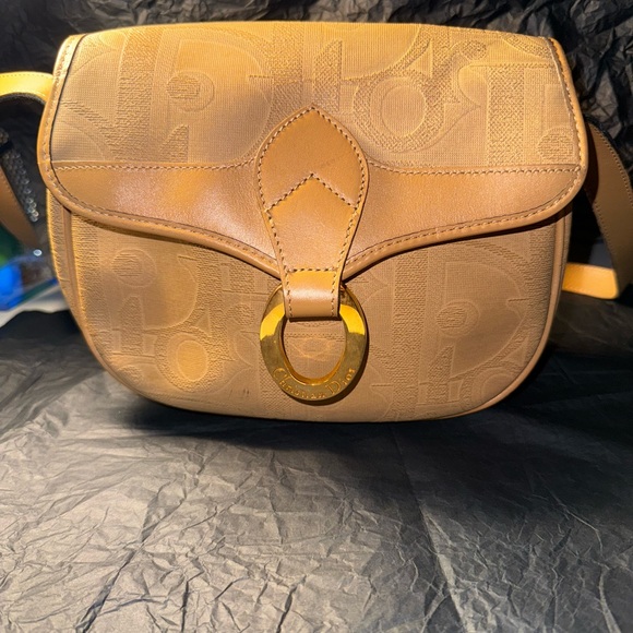 CHRISTIAN DIOR Shoulder Bag Western Trotter Pattern PVC - Picture 2 of 10